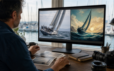 When a Sailing Story Uses AI Illustration: A Clear Editorial Workflow for Photographers